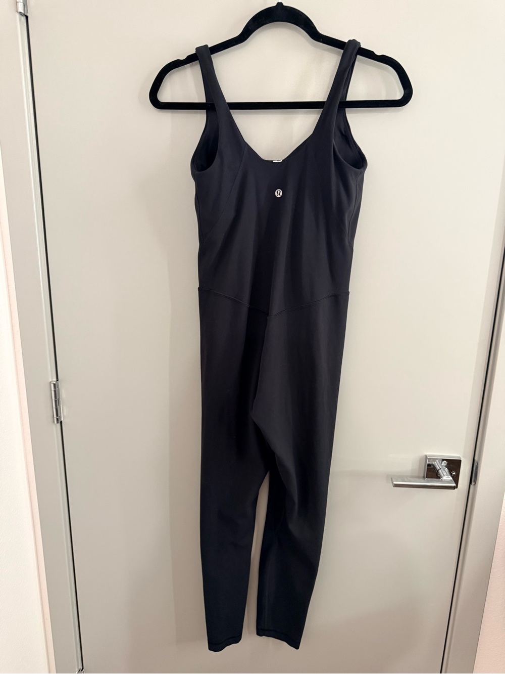 lululemon athletica Black Sleeveless Athletic Jumpsuit